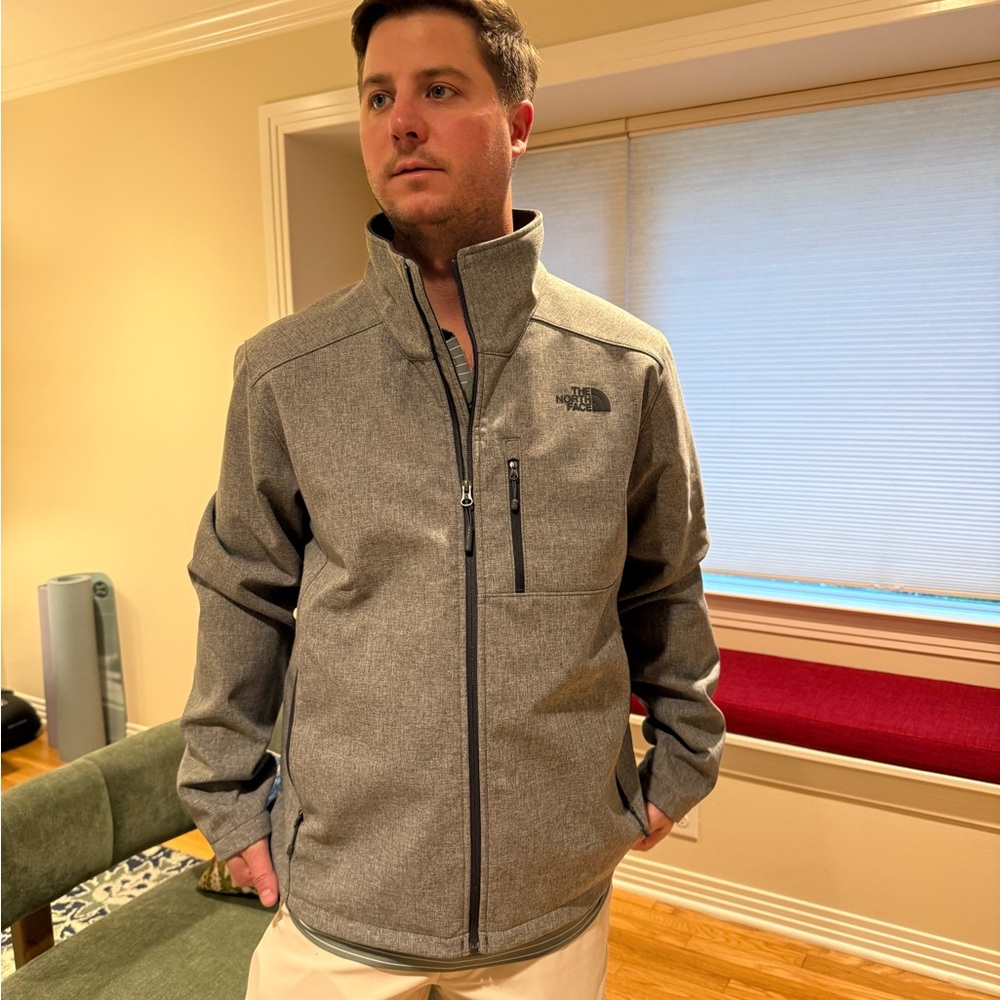 The North Face Men's Heather Gray Performance Jacket